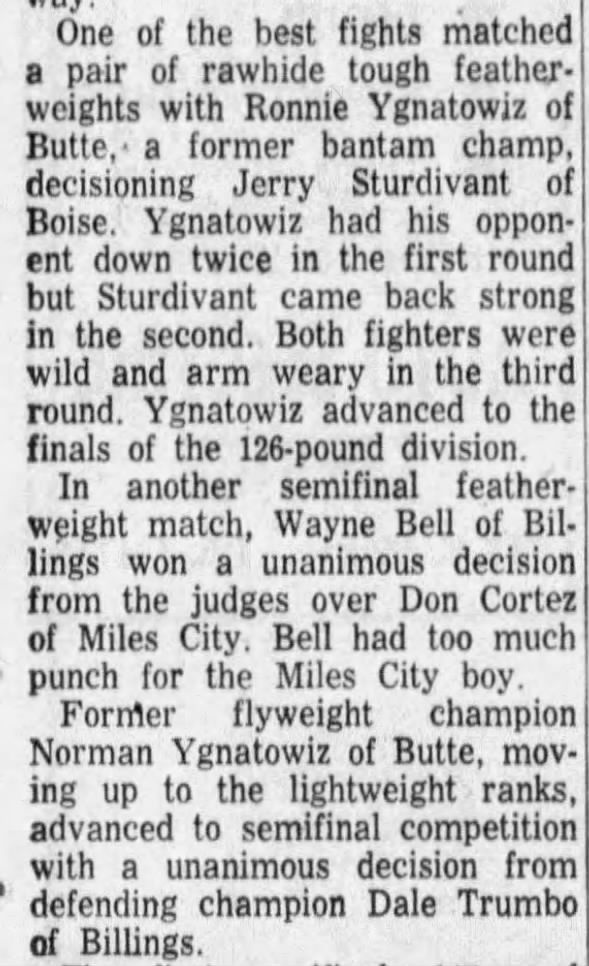 Clipping from The Missoulian
